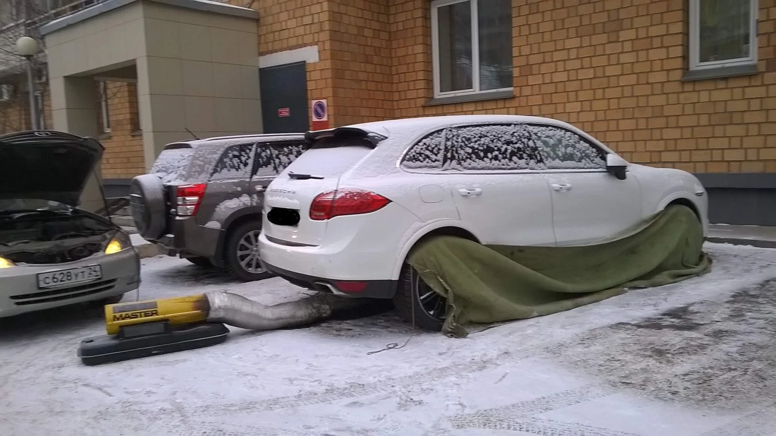 Отогрев Мерседеса в Москве и Московской области